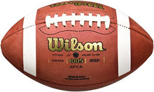 Load image into Gallery viewer, Wilson 1005 NCAA Leather Game Football