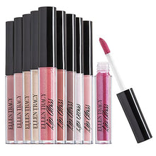 Load image into Gallery viewer, Enchante Ellen Tracy 10 Pc Lip Gloss Collection, Shimmery Lip Glosses for Women and Girls, Long Lasting Color Lip Gloss Set with Rich Varied Colors, Great Holiday Gift and Birthday Gift