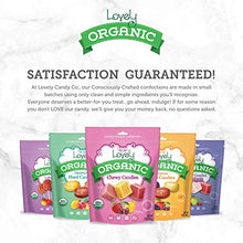 Load image into Gallery viewer, ORGANIC Chewy Candies - Lovely Co. 5oz Bag - Strawberry, Lemon & Cherry Flavors | NO HFCS, GLUTEN or Fake Ingredients, 100% VEGAN & Kosher!