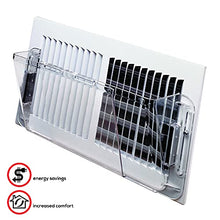 Load image into Gallery viewer, Deflecto Air Deflector for Sidewall Register, Adjustable from 10” to 16” Wide, Clear (51)