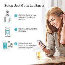 Load image into Gallery viewer, TP-Link Deco Mesh WiFi System (Deco S4) – Up to 5,500 Sq.ft. Coverage, Replaces WiFi Router and Extender, Gigabit Ports, Works with Alexa, 3-pack