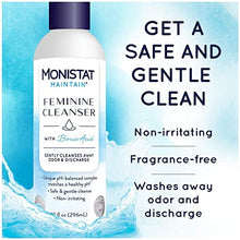 Load image into Gallery viewer, Monistat Maintain Feminine Wash with Boric Acid, Fragrance Free, 10 Fl Oz