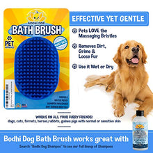 Load image into Gallery viewer, Bodhi Dog New Grooming Pet Shampoo Brush | Soothing Massage Rubber Bristles Curry Comb for Dogs & Cats Washing | Professional Quality