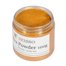 Load image into Gallery viewer, Gold Mica Powder for Epoxy Resin 3.5 oz /100g Powdered Pigment for Soap Colorant Bath Bomb Dye, Cosmetic Grade for Lip Gloss, Acrylic Nails Polish, Craft Projects