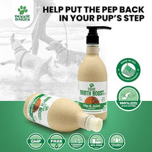 Load image into Gallery viewer, Doggie Dailies Bone Broth for Dogs, 16 FL OZ, Glucosamine and Chondroitin for Dogs to Support Healthy Joints & Flexibility, Tasty Chicken Dog Bone Broth Recipe Helps Maintain Mobility