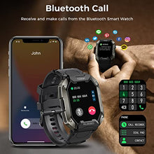 Load image into Gallery viewer, Kospet Smart Watches for Men – Bluetooth Call (Answer/Make Call) 5ATM Waterproof Fitness Watch Tracker for Android iOS iPhones with Heart Rate Blood Pressure - 1.72" Tactical Outdoor Sports Smartwatch