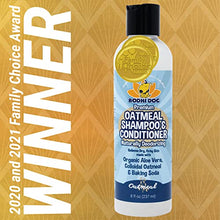 Load image into Gallery viewer, Organic Natural Oatmeal Dog Shampoo and Conditioner | Conditioning Formula for Dogs Cats & Pets | Treatment Wash Soothes Dry Itchy Skin | Aloe for Allergy Relief