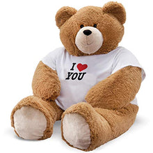 Load image into Gallery viewer, Vermont Teddy Bear Giant Teddy Bear - Big Teddy Bear for Girlfriend or Loved One, 4 Foot