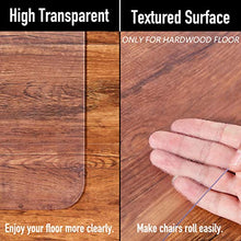 Load image into Gallery viewer, Office Chair Mat, 47"×35"-2mm Thick, Chair Mat for Hardwood Floor, Desk Chair Mat, Floor Protectors for Office Chairs, Office Mat, Office Mats for Rolling Chairs, Only for Hardwood Floor