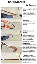 Load image into Gallery viewer, Zengest Door Strip Bottom, House and Glass Shower Door Seal Strip for Side of Door(Transparent), 1" x 16.4'