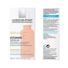 Load image into Gallery viewer, La Roche-Posay Pure Vitamin C Face Serum with Hyaluronic Acid & Salicylic Acid. Anti Aging Face Serum for Wrinkles & Uneven Skin Texture to Visibly Brighten & Smooth. Suitable for Sensitive Skin