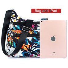 Load image into Gallery viewer, STUOYE Nylon Multi-Pocket Crossbody Purse Bags for Women Travel Shoulder Bag (1901 Lily)