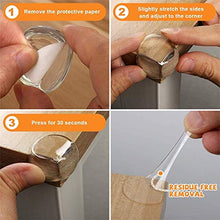 Load image into Gallery viewer, Corner Protector, Baby Proofing Table Corner Guards, Keep Child Safe, Protectors for Furniture Against Sharp Corners (12 Pack) by CalMyotis