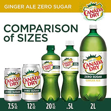 Load image into Gallery viewer, Diet Canada Dry Ginger Ale Soda, .5 Liter Bottle, 6 Count
