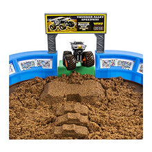 Load image into Gallery viewer, Monster Jam, Monster Dirt Arena 24-Inch Playset with 2lbs of Monster Dirt and Exclusive 1:64 Scale Die-Cast Monster Jam Truck