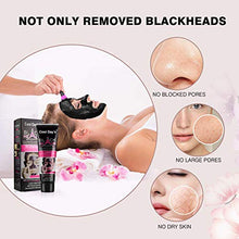 Load image into Gallery viewer, TDYJWELL Black Mask, Blackhead Remover Mask, Charcoal Peel Off Mask, Charcoal Mask, Charcoal Face Mask for All Skin Types with Brush - 60 Gram Pack