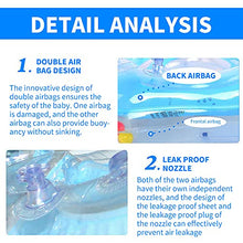 Load image into Gallery viewer, Baby Neck Float Ring for Bathtub Swimming,Newborn Infant Child Neck Ring Swimming Pool Bathtub,Infant Pool Swim Float Suit for Newborn Baby Kid Toddler Age of 3-36 Months (Blue)