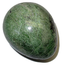 Load image into Gallery viewer, Satin Crystals Diopside Egg Collectible Green Heart Chakra Healing Love & Life Lessons Gemstone P01 (2.0 Inch)