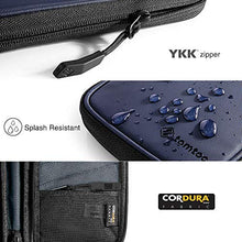Load image into Gallery viewer, tomtoc Family Passport Holder with a Sim Card Slot and Eject Pin, RFID Blocking Travel Passport Wallet, Waterproof Ticket Document Organizer Bag with Chain Strap, Up to 6 Passports 9 Credit Cards