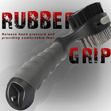 Load image into Gallery viewer, Champkey PRO Retractable Golf Club Brush - Oversized Brush Head,Soft Rubber Hand Grip & Retractable Groove Cleaner Golf Brush (Grey)