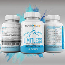 Load image into Gallery viewer, Limitless – NZT Nootropic Brain Booster Supplement – Enhance Focus, Boost Concentration & Improve Memory | Mind Enhancement with Amino Acids & DHA for Neuro Energy & IQ – 30 Day Supply - Made in USA