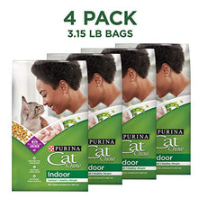 Load image into Gallery viewer, Purina Cat Chow Indoor Dry Cat Food, Hairball + Healthy Weight - (4) 3.15 lb. Bags