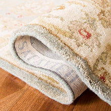 Load image into Gallery viewer, Safavieh Antiquities Collection AT822A Handmade Traditional Oriental Grey Blue and Beige Wool Area Rug (5' x 8')