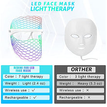 Load image into Gallery viewer, 7Color Beauty Face Mask, Neck Beauty Face Mask Facial Skin Care Mask