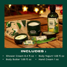 Load image into Gallery viewer, The Body Shop Kindness & Pears Essentials Gift Set, Festive Skincare Treats, Vegan, Pear, Fruity, 4 Items