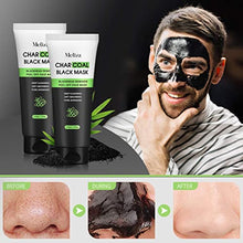 Load image into Gallery viewer, 2 Packs Blackhead Remover Mask, Peel Off Facial Mask, Charcoal Facial Mask, Deep Purifying & Pore Shrinking Black Mask, Blackhead Mask For All Skin Types