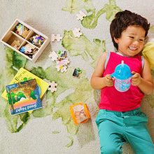 Load image into Gallery viewer, Munchkin Any Angle Click Lock Weighted Straw Trainer Cup, Blue, 7oz