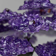 Load image into Gallery viewer, Large Amethyst Clustered Gemstone Tree on Amethyst Matrix