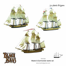 Load image into Gallery viewer, Black Seas The Age of Sail Master & Commander Starter Set Table Ship Top Combat Battle War Game 791510001