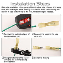 Load image into Gallery viewer, Ruikarhop 120PCS Heat Shrink Bullet Connectors Kit,Waterproof Electrical Female & Male Bullet Butt Terminals(12-10AWG,14-16AWG,18-22AWG)