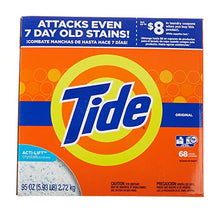 Load image into Gallery viewer, Tide Original HE Turbo Powder Laundry Detergent, 68 Loads, 95 Oz