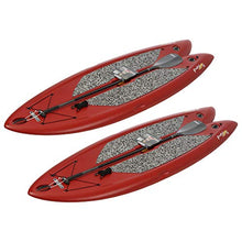 Load image into Gallery viewer, Lifetime Freestyle XL 98 Stand-Up Hardshell Paddleboard - 2 Pack (Paddles Included), Red