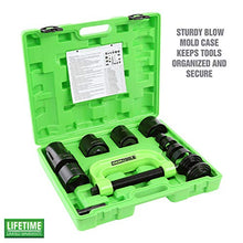 Load image into Gallery viewer, OEMTOOLS 25104 21 Piece Master Ball Joint Press Kit, Installs and Removes Ball Joints, U-Joints, and Brake Anchor Pins, Designed for 2WD and 4WD Vehicles