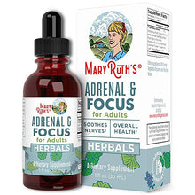 Load image into Gallery viewer, Nootropic Focus Supplement for Adults | USDA Organic Brain Supplement with Ginkgo Biloba & Astragalus | Focus & Adrenal Support | Brain and Memory Drops | Vegan | Non-GMO | Gluten Free | 30 Servings