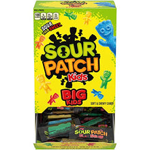 Load image into Gallery viewer, SOUR PATCH KIDS Big Individually Wrapped Soft & Chewy Candy, 240 Count