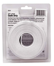 Load image into Gallery viewer, Red Devil 0151 (Wide) 1-5/8 in. x 11 ft. Tub & Wall Caulk Strip, 1-5/8" x 11', White