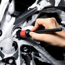Load image into Gallery viewer, bzczh Tire and Wheel Brush, Dense Bristle, Rim Brush,Extra Auto Detailing Brush, Clean Dirty Wheels and Tire Dirt, Easy to Carry for Scrubbing