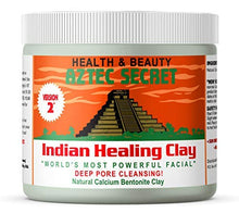 Load image into Gallery viewer, Aztec Clay Premium Mask Set by Etana Beauty – All-In-One Kit Includes 1lb Aztec Secret Indian Healing Clay, 16oz Bragg's Apple Cider Vinegar, Natural Bamboo Bowl, Stir, Scoop, Brush & Tote
