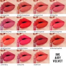 Load image into Gallery viewer, Peripera Ink Airy Velvet (0.14 fl oz, 14 Rosy Pink)