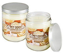 Load image into Gallery viewer, Specialty Pet Products Odor Exterminator Candle, Creamy Vanilla, 13 Ounce Jar (Pack of 2)