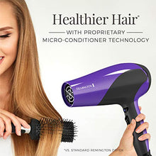 Load image into Gallery viewer, Remington D3190 Damage Protection Hair Dryer with Ceramic + Ionic + Tourmaline Technology, Purple