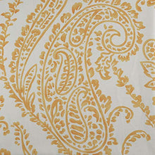 Load image into Gallery viewer, HPD Half Price Drapes Printed Room Darkening Curtain 50 X 84 (1 Panel), BOCH-KC16072C-84, Tea Time Yellow Gold