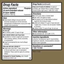 Load image into Gallery viewer, Good Sense Maximum Strength Chest Congestion and Mucus Relief, Guaifenesin Extended-Release Tablets, 1200 mg, 28 Count