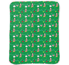 Load image into Gallery viewer, Jay Franco Disney Mickey Mouse 3 Piece Holiday Set - Kids Christmas Bedding, Super Soft Sherpa Throw Blanket & Eye Mask with Bonus Santa Hat (Official Disney Product)