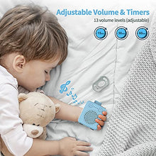 Load image into Gallery viewer, Portable Sound Machine Baby, White Noise Machine for Sleeping Baby Adults, Fansbe Super Mini Noise Machine with 13 Soothing Sounds, Adjustable Volume for Home Travel and Office