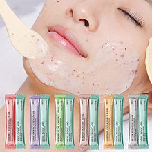 Load image into Gallery viewer, Diy Spa Rose Hyaluronic Acid Hydro Jelly Facial Mask Powder Collagen Vitamin C Peel off Rubber Face Mask 12 Sacks (Mix -6)